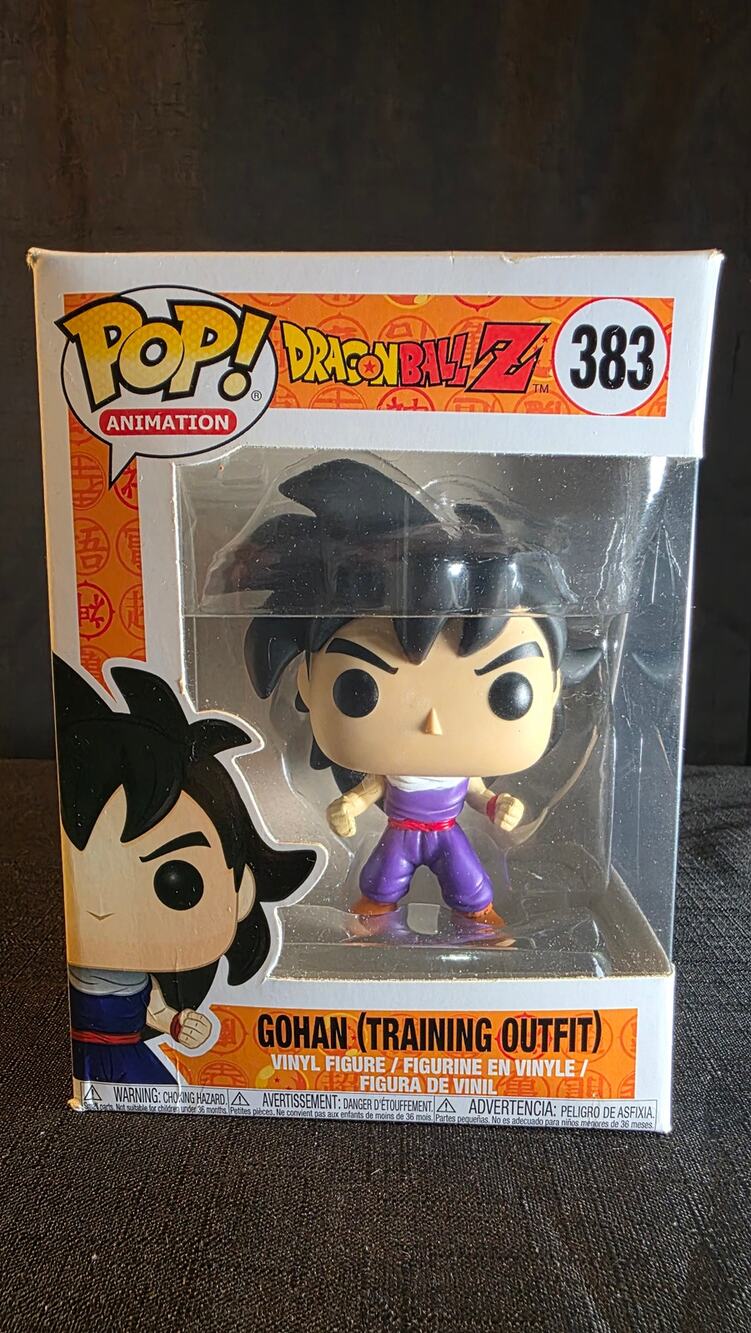 Funko Pop! Dragon Ball Z Gohan Training Outfit #383 with Box